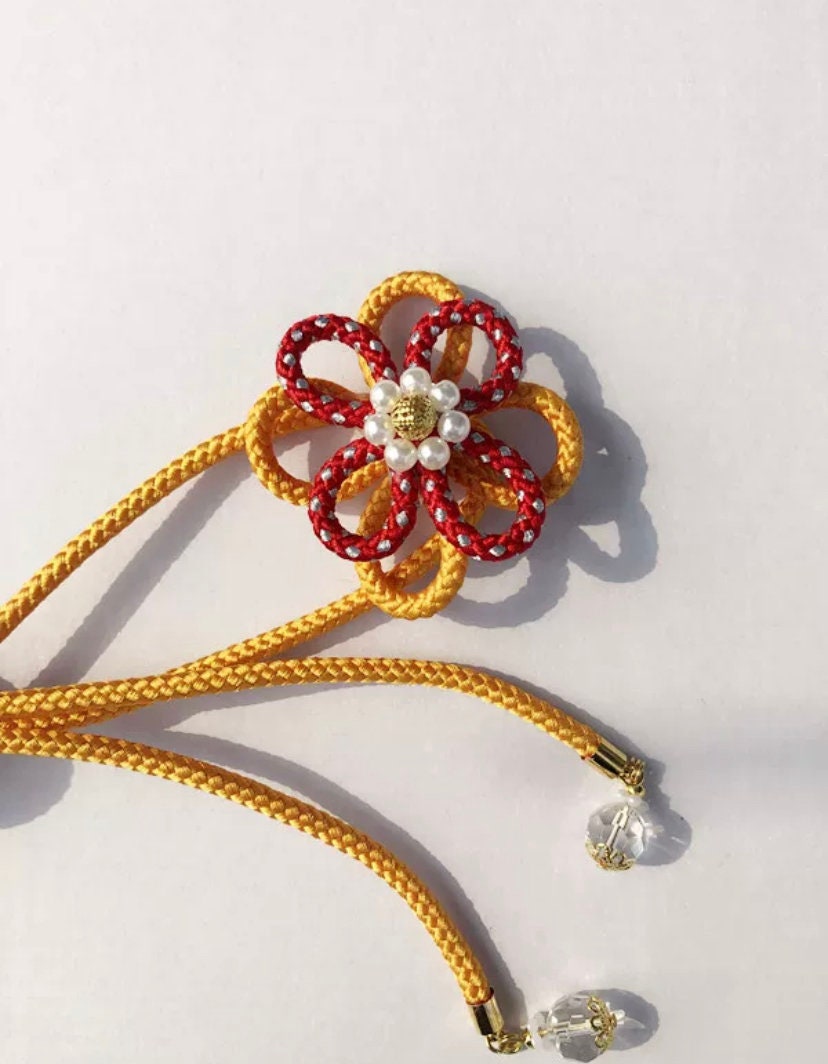 Floral Obijime Cord, OC002
